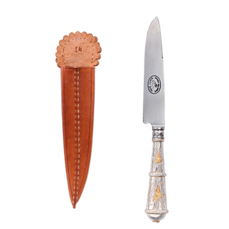 Puñal y Vaina Lavalleja - Plata Criolla y Oro Puñal y Vaina Lavalleja - Plata Criolla y Oro