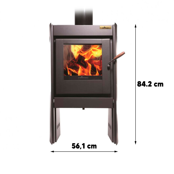 Estufa Calefactor A Leña Tromen Chaltén ESTUFA CALEFACTOR TROMEN CHALTEN 32004
