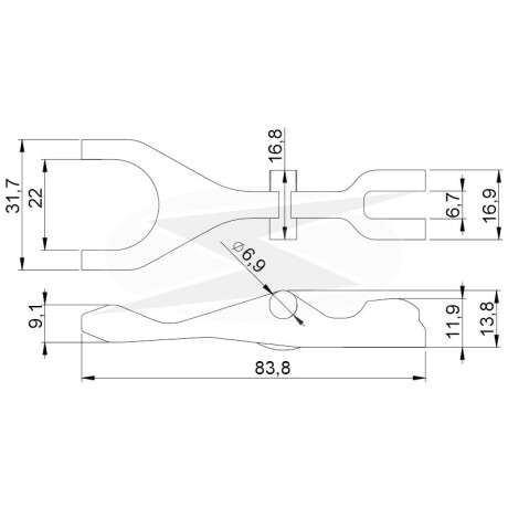 HORQUILLA ARRANQUE FORD FOCUS FIESTA BMW VALEO UNIFAP HORQUILLA ARRANQUE FORD FOCUS FIESTA BMW VALEO UNIFAP