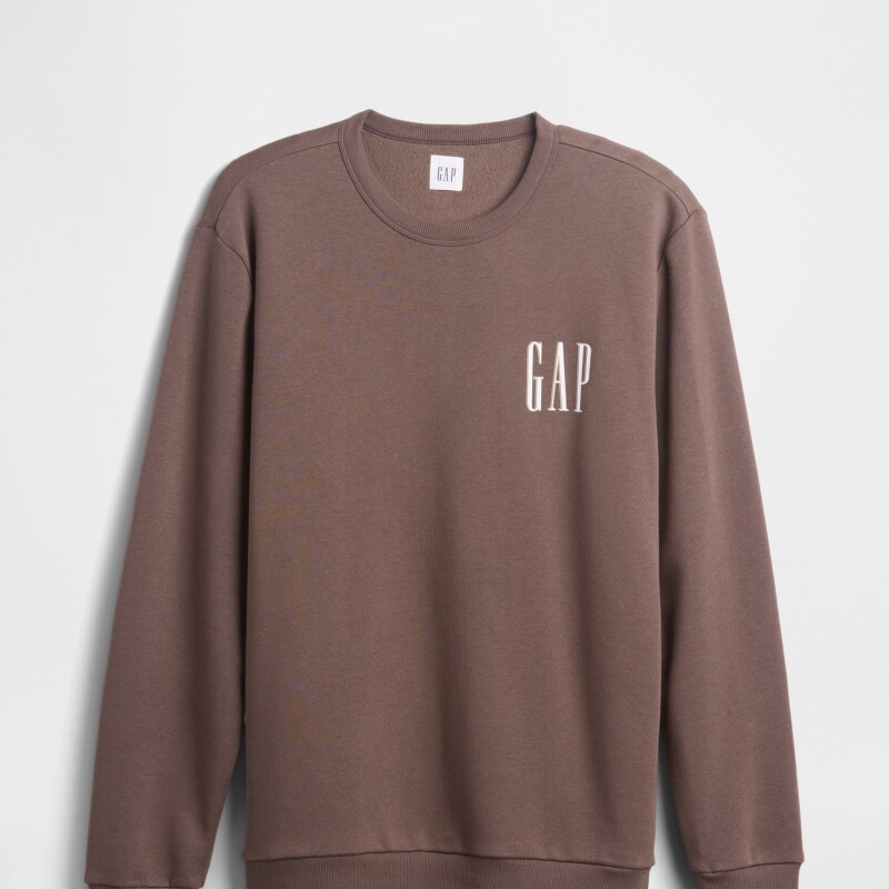 V-LW DB FLEECE NEW BROWN661
