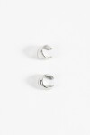 Set 2 earcuff gruesos plateado