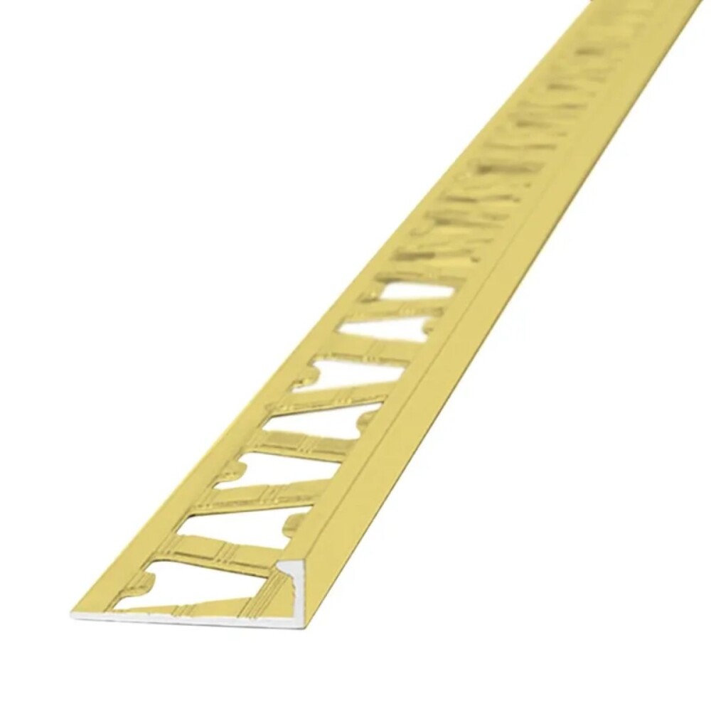 Varilla en L aluminio Oro brillo 10mm x 2,5m Varilla En L Aluminio Oro Brillo 10mm X 2,5m
