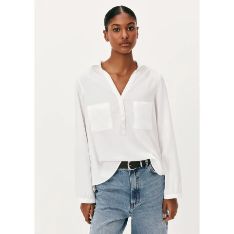 CAMISA ML FEM BEGE CLARO