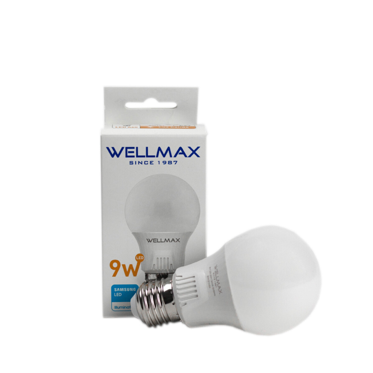 LAMPARA LED 9W (EQUIVALE 75W) A60-E27 CALIDA WELLMAX 