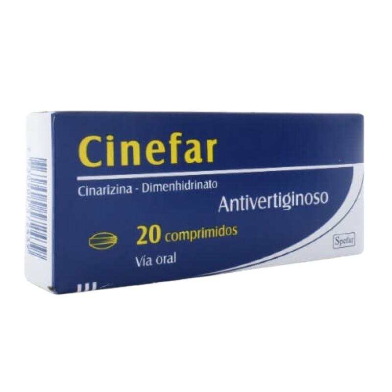 Cinefar 20 Comprimidos Cinefar 20 Comprimidos