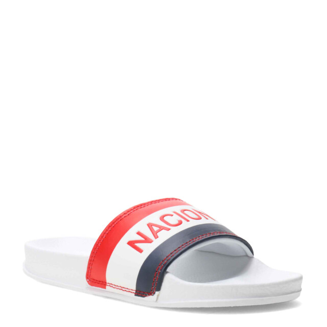 Sandalia de Niño Nacional Blanco - Rojo - Azul Francia