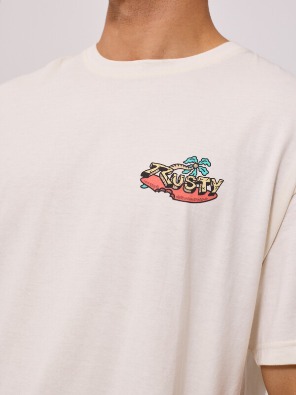 T-SHIRT QUIQUE RUSTY Crudo