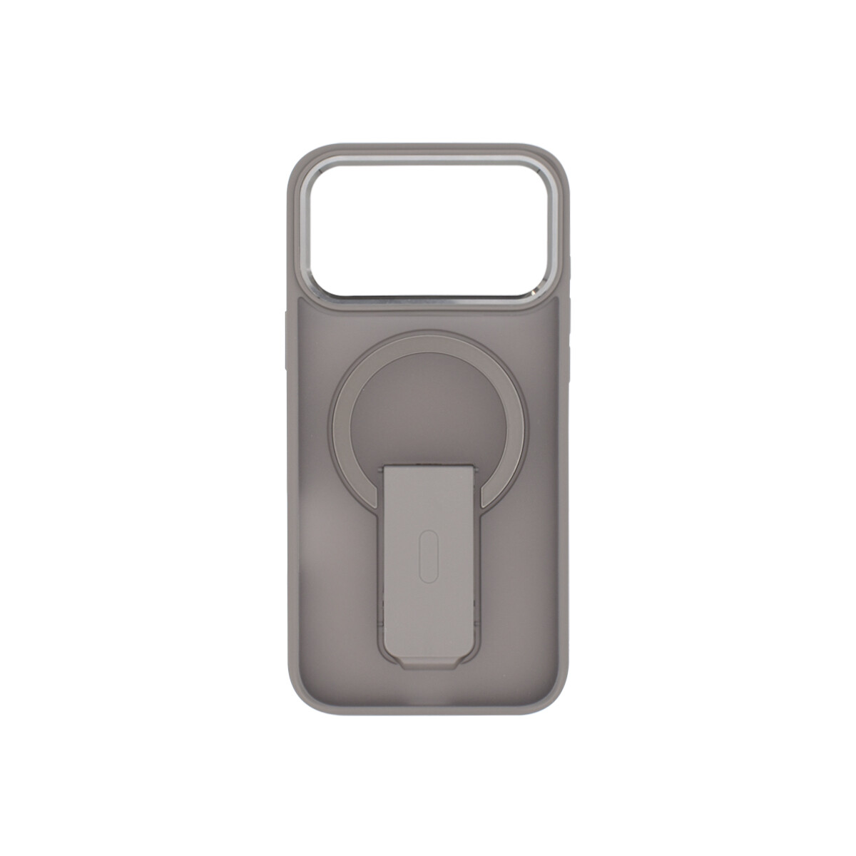 Protector para iPhone 17 Pro Max Magsafe y soporte color gris 