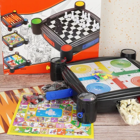 Juego de mesa 5 en 1 Juego de mesa 5 en 1