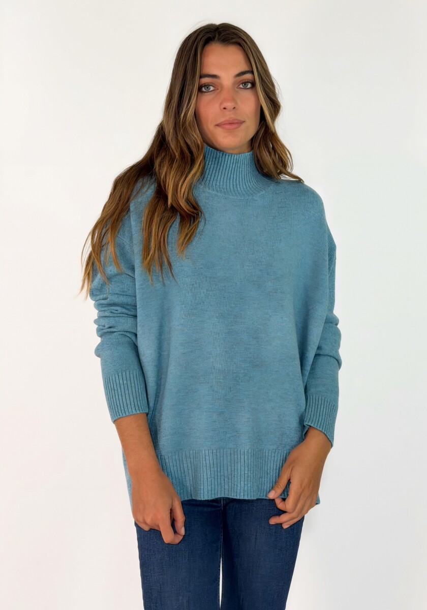 SWEATER EBRO - CELESTE 