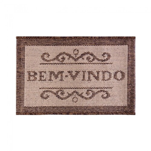 Alfombra Felpudo de Entrada - Eco Nature 40x60 cm Marrón