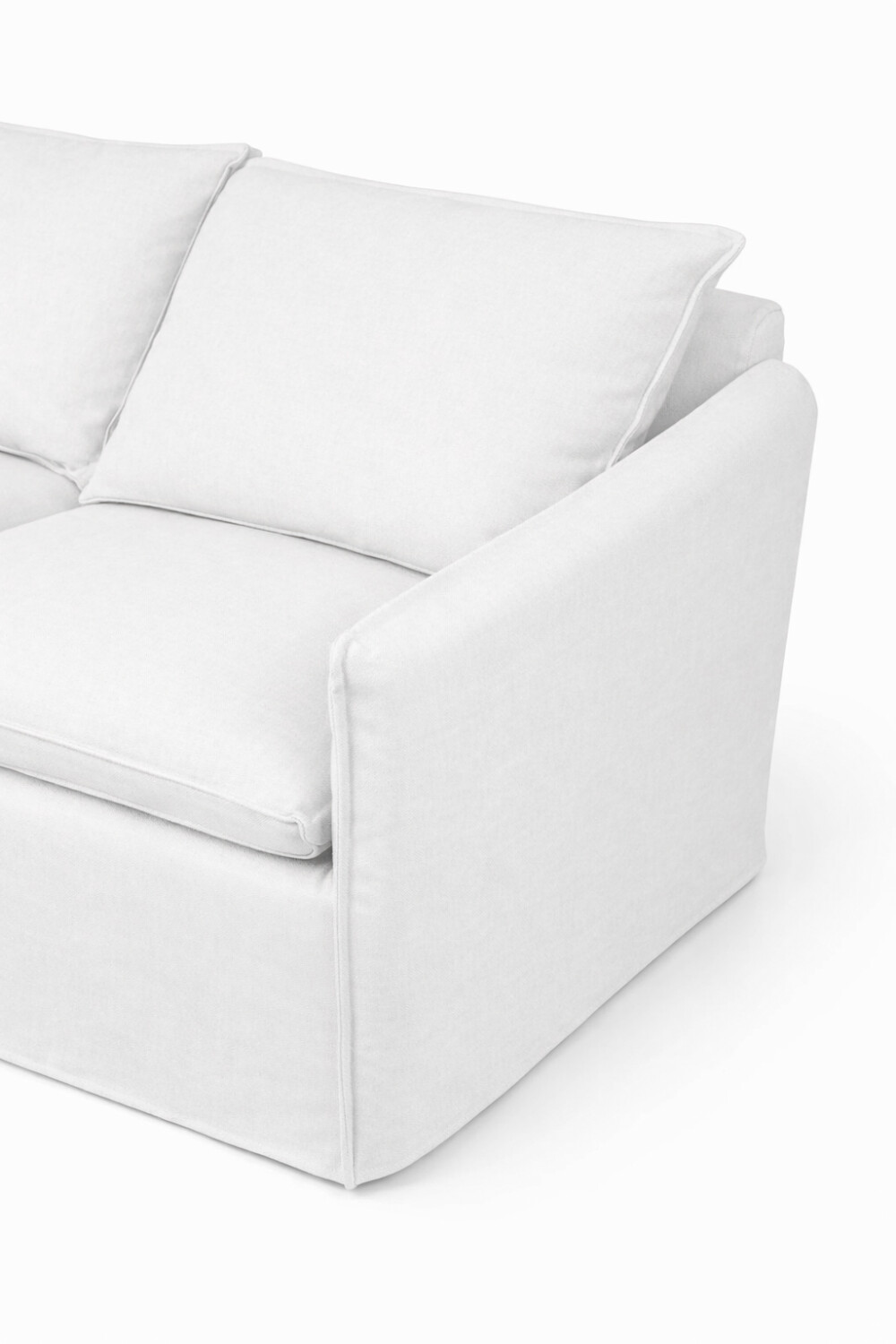 Sofá Brisa, 3 Cuerpos Crudo / Natural