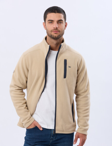 CAMPERA POLAR DE ABRIGO Beige