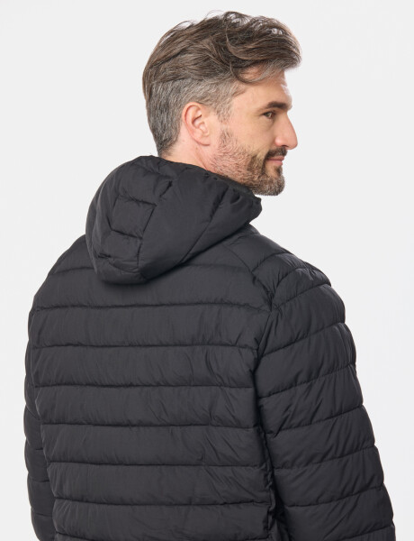 CAMPERA CAPUCHA DESMONTABLE Negro
