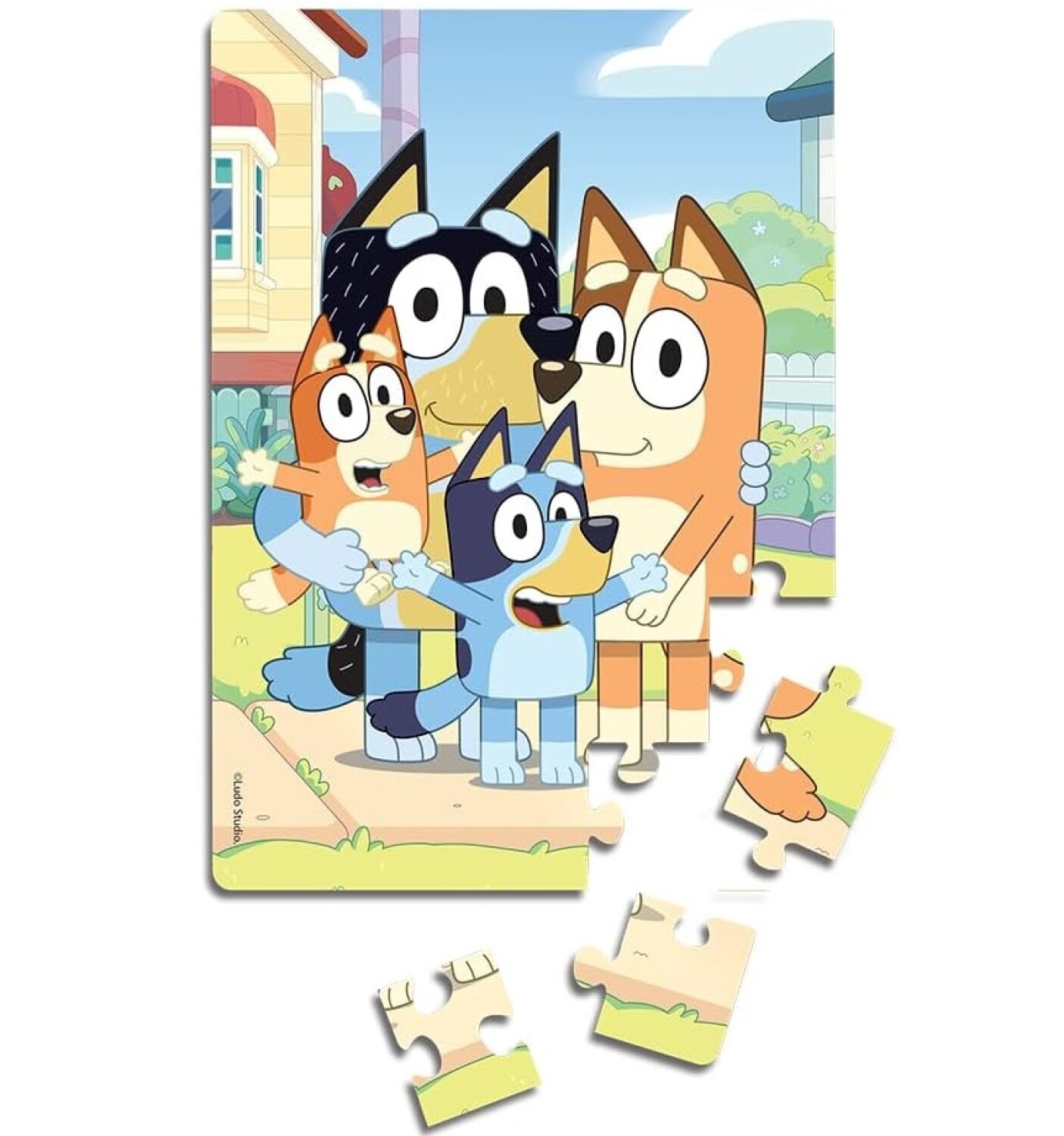 Puzzle Infantil Progresivo – Bluey 12/20/30 Piezas — Almenara Mall