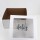 Caja flexi 20x20x9,5. c/visor impreso BLANCO -ESTRELLAS