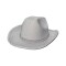 Gorro Cowboy Brilloso Plateado