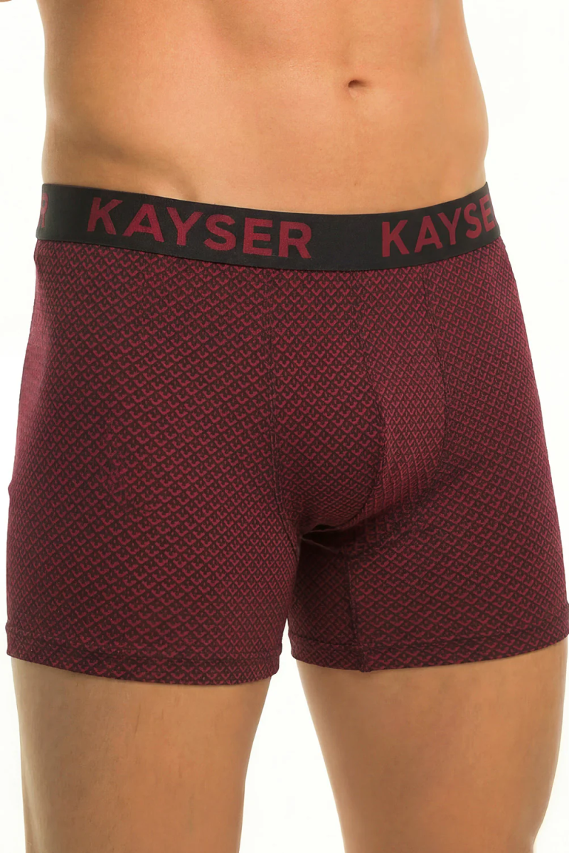 93-313 boxer largo alg estamp Rojo