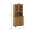FINESTRA- CRISTALERO 4 PUERTAS 2 CAJONES 8926FN FINESTRA- CRISTALERO 4 PUERTAS 2 CAJONES 8926FN