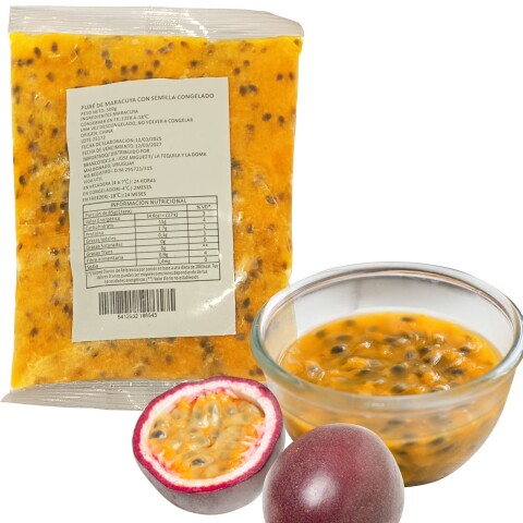 Pure de Maracuya con Semillas 500Grs Altamar Pure de Maracuya con Semillas 500Grs Altamar