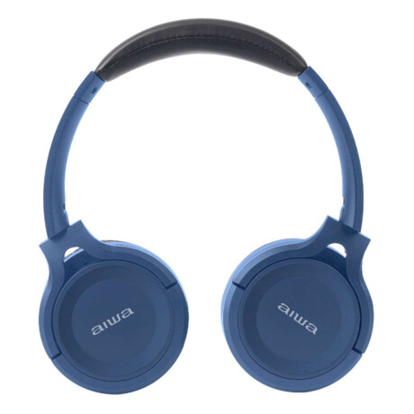 Auriculares Inalámbricos AIWA Bluetooth 5.3 On Ear Plegables Con Micrófono Azul | AWK17U