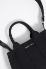 BOLSO DE MANO MEDIANO NYLON Negro