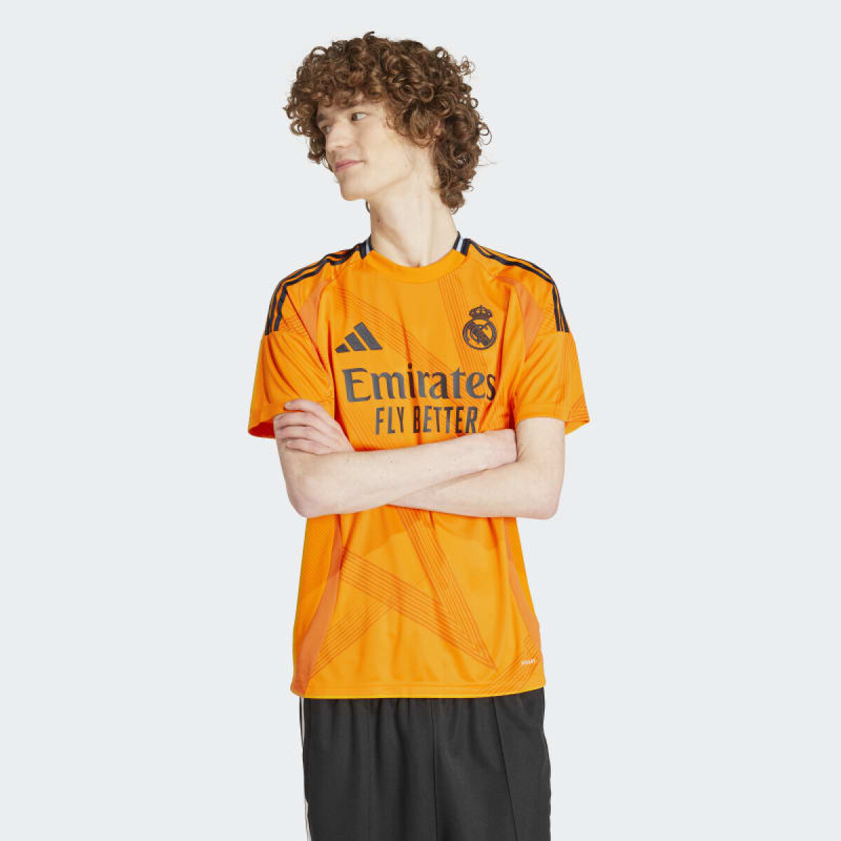 Camiseta Adidas Real Madrid 24/25 Segunda Equipación - Naranja 