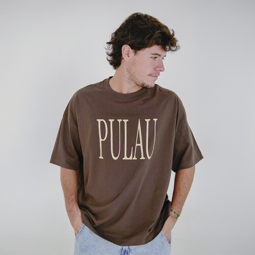 Remera Pulau Miedo Marrón