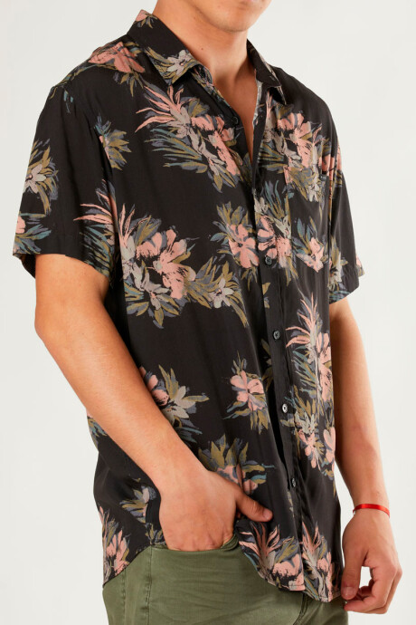 CAMISA CELMER TEEN RUSTY Negro