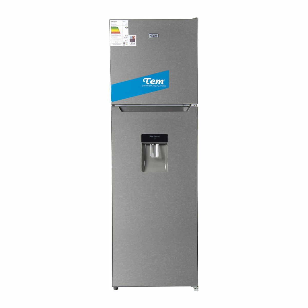 Refrigerador TEM T1URF37DS5419 Capacidad 270L Frío Seco Con Dispensador 
