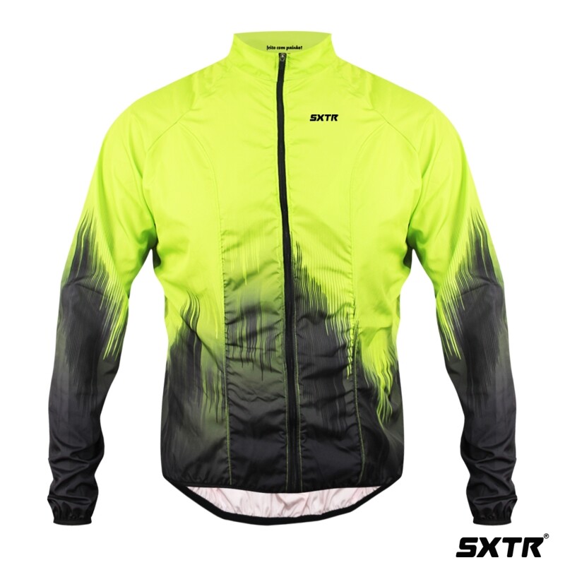 Campera Corta Viento Sxtr Active Sense Verde