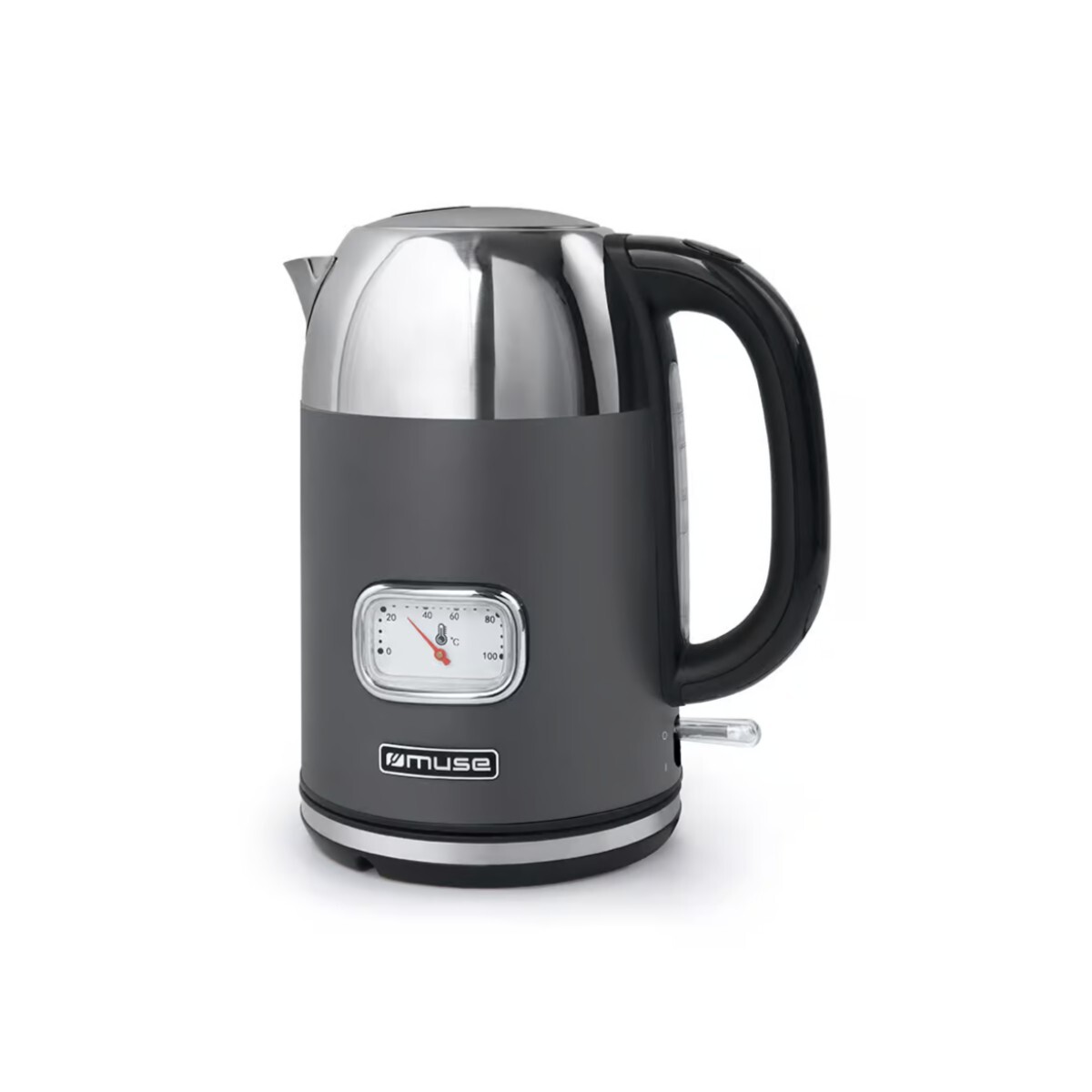JARRA ELECTRICA HERVIDOR INALAMBRICO MUSE MS020DG COLOR GRIS 