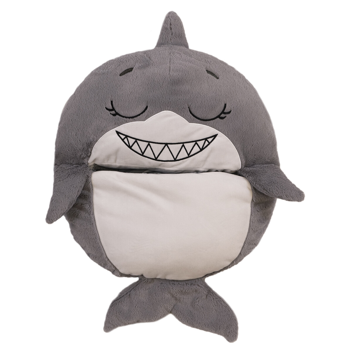 Peluche sobre de dormir - Happy Nappers [Mediano] - Tiburón gris 