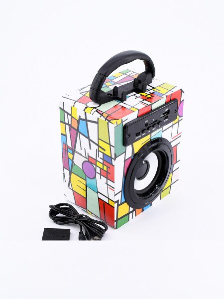 PARLANTE BLUETOOTH ESTAMPADO 2