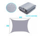 Toldo Impermeable Exterior Protección Uv Rectangular 3x4m Toldo Impermeable Exterior Protección Uv Rectangular 3x4m