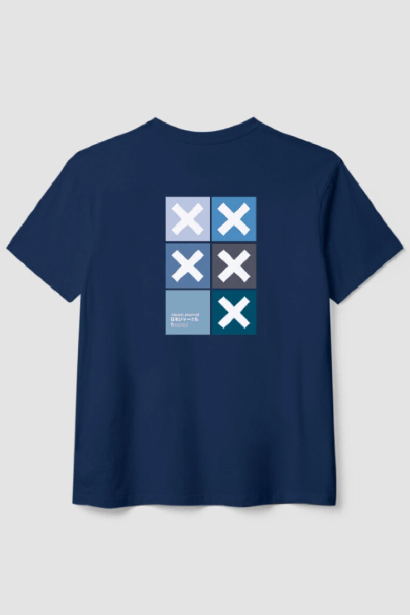Camiseta Square Navy