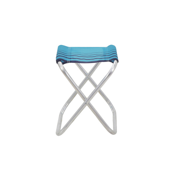 Banqueta plegable en aluminio y polietileno "FIJI" TD0905