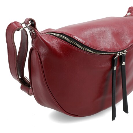 CARTERAS VENET - CUERO MAROON BORDO