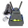 Mochila Bolso Tennis Profesional Porta Raquetas Gris