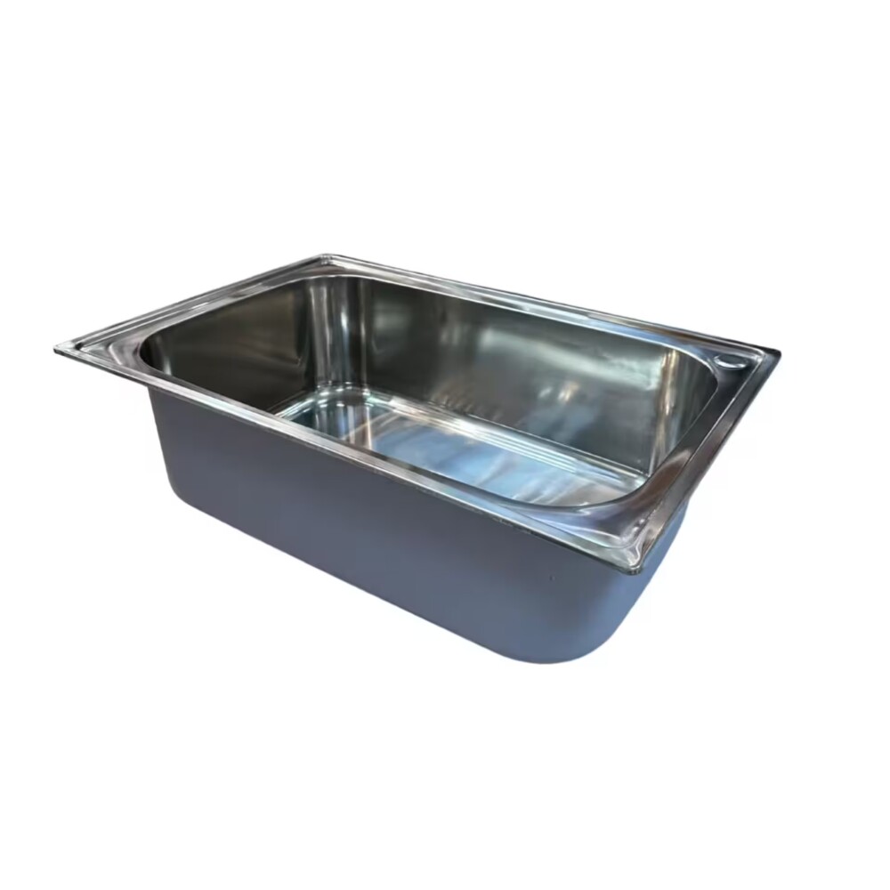 Pileta de cocina simple acero 73x50x22 cm con válvula Pileta De Cocina Simple Acero 73x50x22 Cm Con Válvula