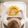 Set silicona plato y cuchara P&F leon amarillo