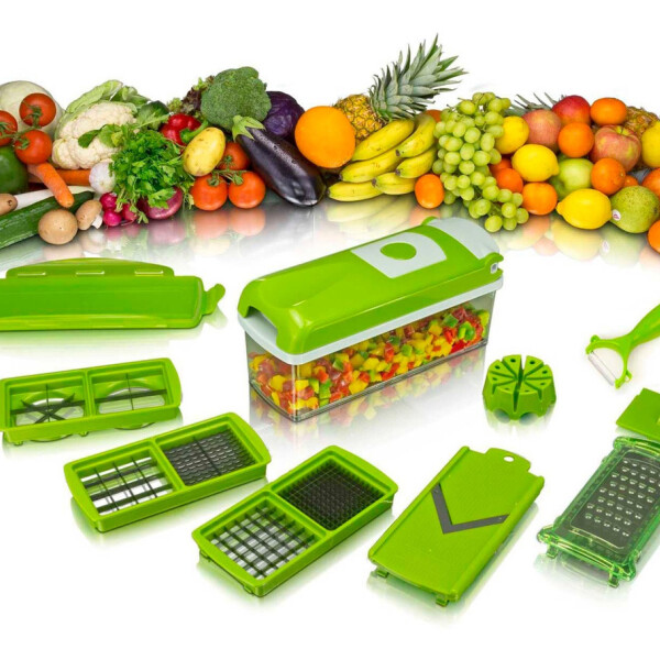 Rallador Cortador Multifunción Frutas Vegetales 10 En 1 Rallador Cortador Multifunción Frutas Vegetales 10 En 1