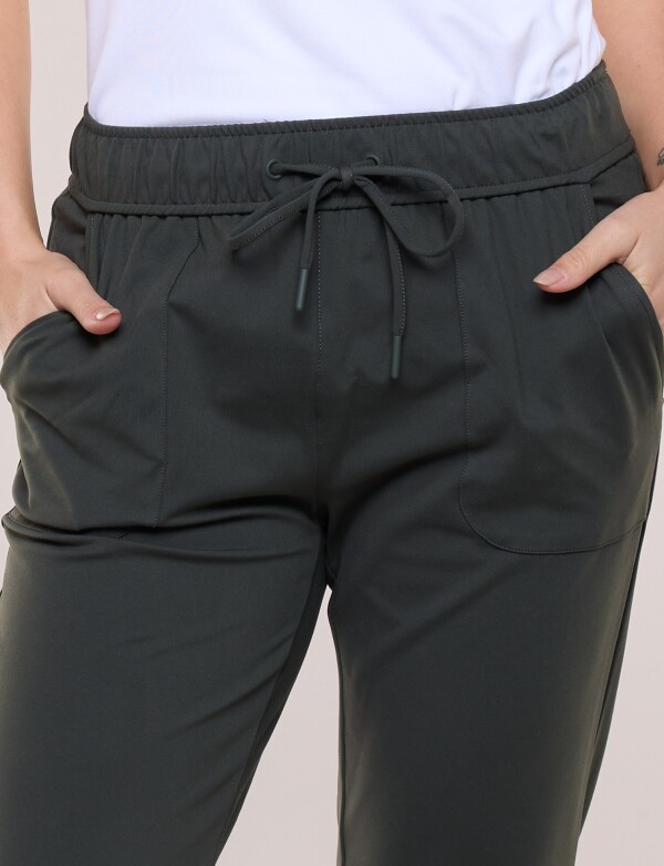 Jogger Dobladillo OLIVA
