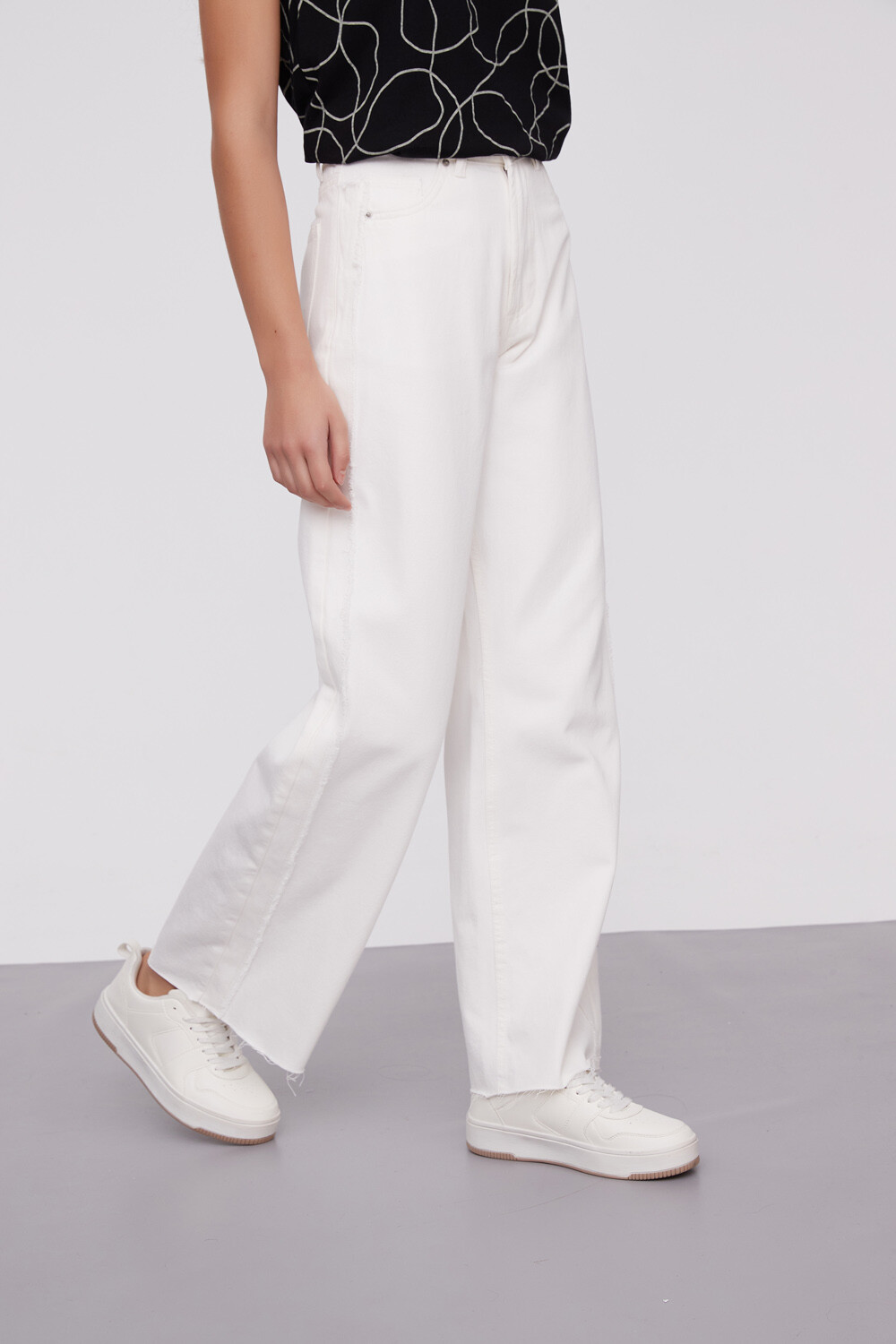 Pantalon Halyan Marfil / Off White