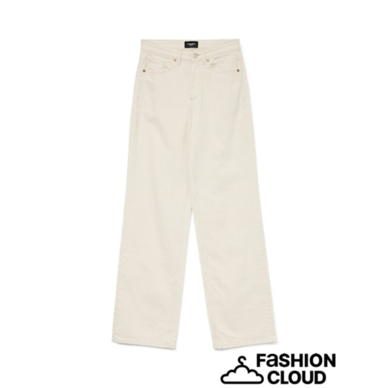 VMTESSA HR WIDE JEANS ECRU GA NOOS ECRU