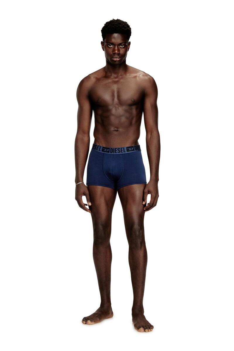 Ropa Interior Para Hombre Mike-D-Core-3Pack Boxer-Short Azul/negro