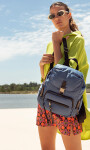 MOCHILA BEIJING AZUL PIEDRA