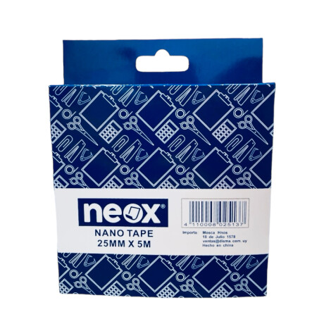 Cinta Adhesiva Nano Tape Neox Foble Faz Extra Resistente Cinta Adhesiva Nano Tape Neox Foble Faz Extra Resistente