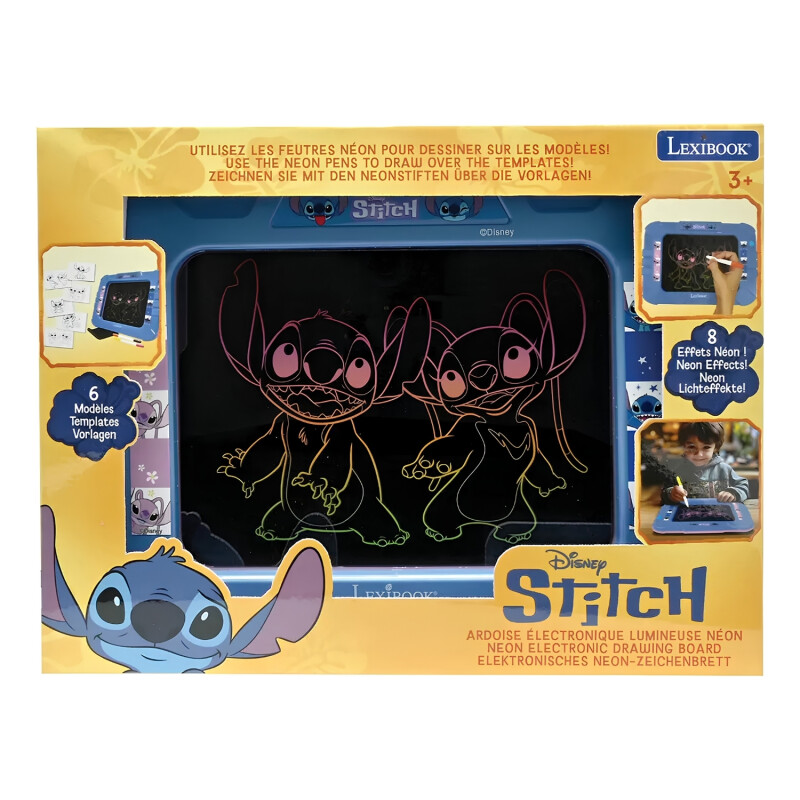 Pizarra Mágica Led Neón Lexibook Stitch Pizarra Mágica Led Neón Lexibook Stitch