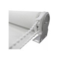 Cortina Screen Pvc Roller Tela Microperforada 1.50x2.00m Blanco